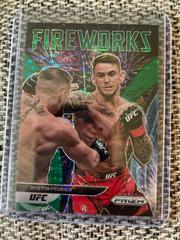 Dustin Poirier [Green Pulsar] #10 Ufc Cards 2022 Panini Prizm UFC Fireworks Prices