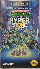 Manual - Front | Teenage Mutant Ninja Turtles Hyperstone Heist Sega Genesis