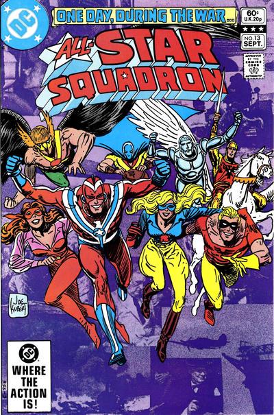 All-Star Squadron [Direct] #13 (1982) Comic Books All-Star Squadron