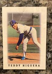 Teddy Higuera #18 Baseball Cards 1988 Topps Mini League Leaders Prices