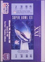 Super Bowl XXI #21 Football Cards 1990 Pro Set Super Bowl 160 Prices