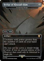 Bridge of Khazad-dum [Foil] #380 Magic Lord of the Rings Commander Prices
