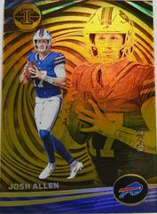 Josh Allen [Gold Trophy Collection] #11 Football Cards 2023 Panini Illusions Prices