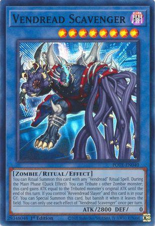 Vendread Scavenger [1st Edition] POTE-EN040 YuGiOh Power Of The Elements