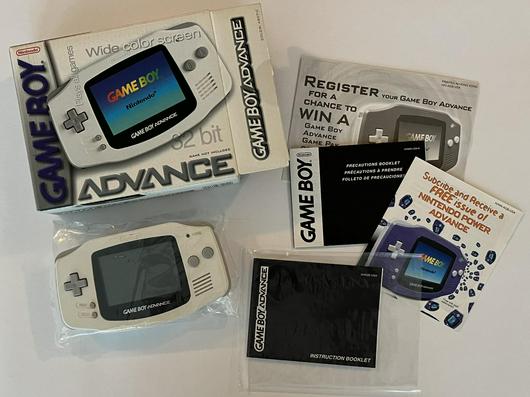 White Gameboy Advance System photo