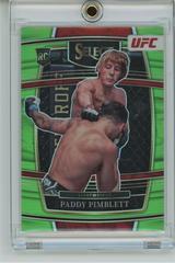Paddy Pimblett [Neon Green] #61 Ufc Cards 2022 Panini Select UFC Prices