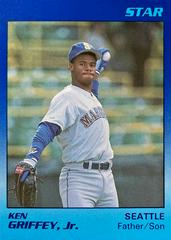Ken Griffey Jr. [Father, Son White Back] #7 Baseball Cards 1989 Star Griffey Jr Prices