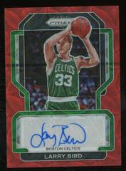 Larry Bird [Choice Green Prizm] Basketball Cards 2020 Panini Prizm Sensational Signatures Prices