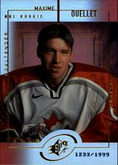 Maxime Ouellet #180 Hockey Cards 1999 SPx Prices