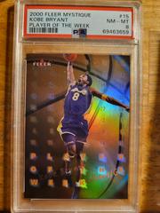 Kobe Bryant Basketball Cards 2000 Fleer Mystique Player of the Week Prices