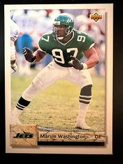 Marvin Washington Football Cards 1992 Upper Deck Prices