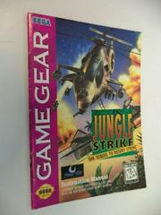 Jungle Strike - Manual | Jungle Strike Sega Game Gear