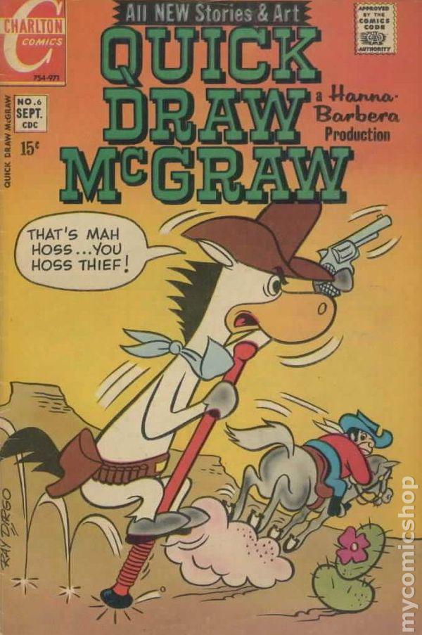 Quick Draw McGraw #6 (1971) Comic Books Quick Draw McGraw