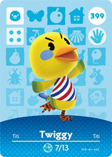 Twiggy #399 [Animal Crossing Series 4] Cover Art