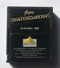 Super Skateboardin' - Cartridge | Super Skateboardin' Atari 7800