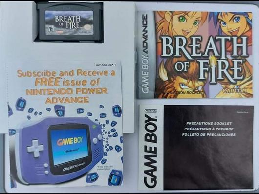 Breath of Fire | Item, Box, and Manual | GameBoy Advance