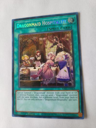 Dragonmaid Hospitality [Secret Rare] RA03-EN068 photo