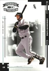 Paul Konerko #51 Baseball Cards 2004 Donruss Throwback Threads Prices