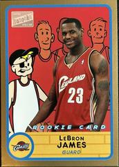 LeBron James [Gold] #276 Basketball Cards 2003 Bazooka Prices
