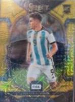 Julian Alvarez [Gold Mojo] #3 Soccer Cards 2022 Panini Select FIFA Prices