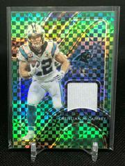 Christian McCaffrey [Green Prizm] Football Cards 2020 Panini Select Swatches Prices