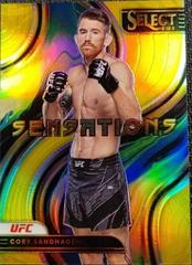 Cory Sandhagen [Gold] #7 Ufc Cards 2023 Panini Select UFC Sensations Prices