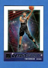 Tim Duncan #21 Basketball Cards 2021 Panini Donruss Retro Series Prices