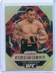 Tony Ferguson [Silver] Ufc Cards 2021 Panini Prizm UFC Fireworks Prices
