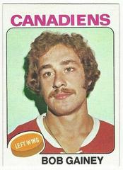 Bob Gainey Hockey Cards 1975 Topps Prices