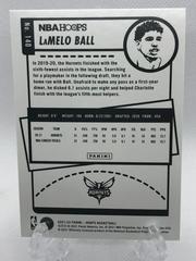 Back Of Card | LaMelo Ball Basketball Cards 2021 Panini Hoops