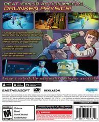 Back Cover | Drunken Fist Playstation 5