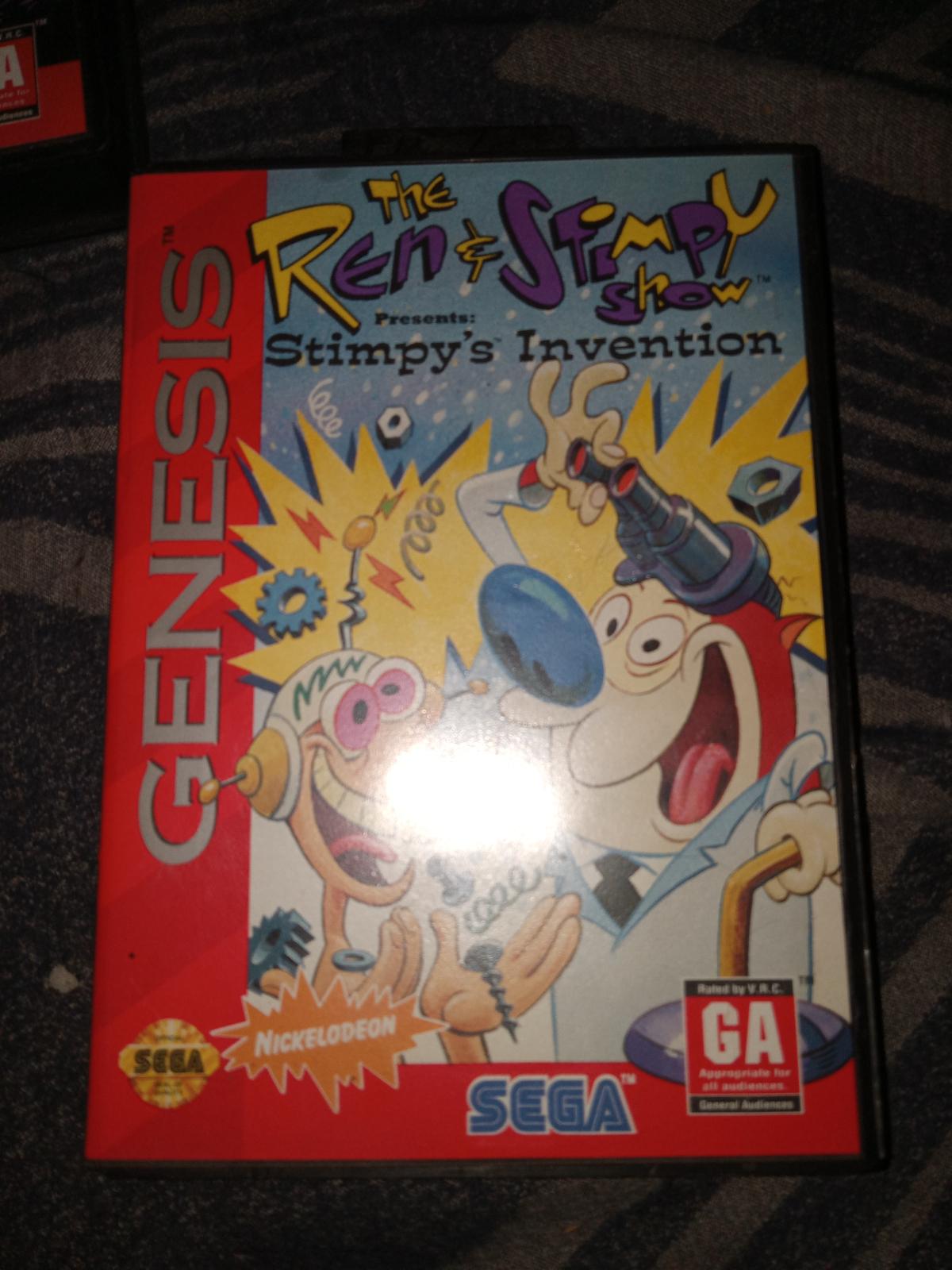 The Ren and Stimpy Show Stimpy's Invention Item, Box, and Manual