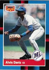 Alvin Davis #BC-25 Baseball Cards 1988 Donruss MVP Prices