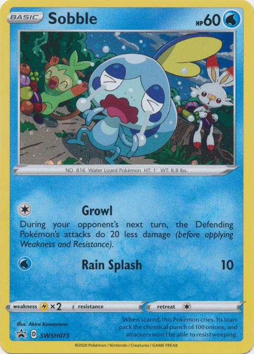 Sobble #SWSH073 Pokemon Promo