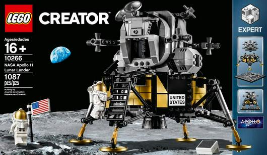 NASA Apollo 11 Lunar Lander #10266 Cover Art