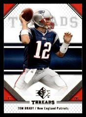 Tom Brady Football Cards 2009 SP Threads Prices