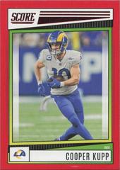 Cooper Kupp [Red] Football Cards 2022 Panini Score Prices