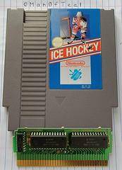Cartridge And Motherboard  | Ice Hockey NES