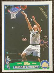 Radoslav Nesterovic #194 Basketball Cards 2003 Topps Prices