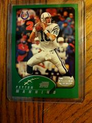 Peyton Manning [Collection] #205 Football Cards 2002 Topps Prices