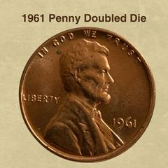 1961 [DOUBLE DIE] Coins Lincoln Memorial Penny Prices