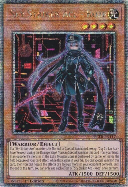 Sky Striker Ace - Roze BLTR-EN117 YuGiOh Battles of Legend: Terminal Revenge