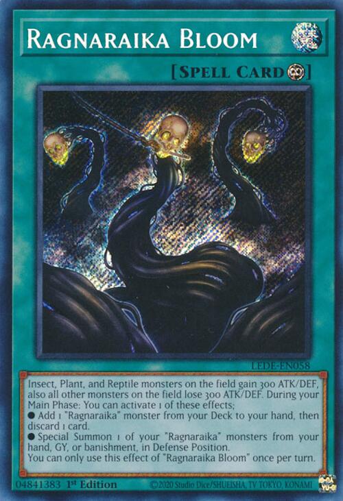 Ragnaraika Bloom LEDE-EN058 YuGiOh Legacy of Destruction