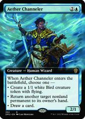 Aether Channeler [Extended Art] #392 Magic Dominaria United Prices