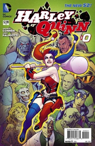 Harley Quinn [Roux] #0 (2014) Comic Books Harley Quinn