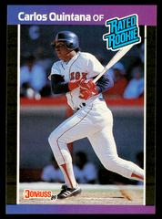 Carlos Quintana Baseball Cards 1989 Donruss Prices