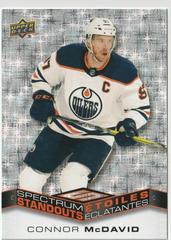 Connor McDavid Hockey Cards 2022 Upper Deck Tim Hortons Spectrum Standouts Prices