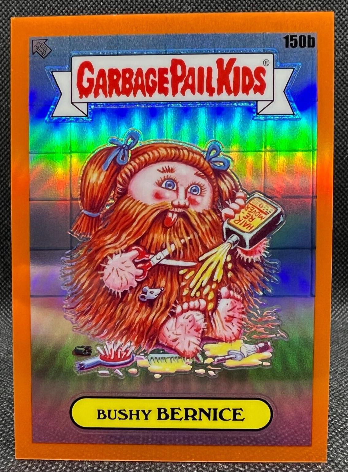 BUSHY BERNICE [Orange] #150b Prices | 2021 Garbage Pail Kids Chrome ...