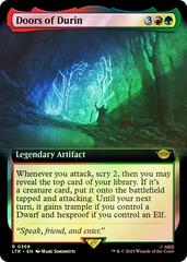 Doors Of Durin [Extended Art Foil] #368 Magic Lord of the Rings Prices