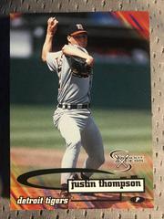 Justin Thompson #66 Baseball Cards 1998 Skybox Dugout Axcess Prices